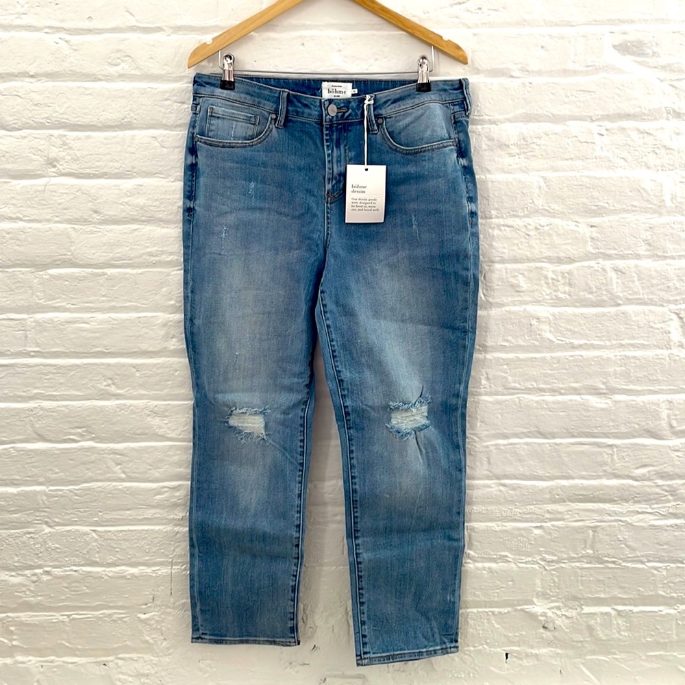 Bohme High Rise Girlfriend Jean (Size 31)